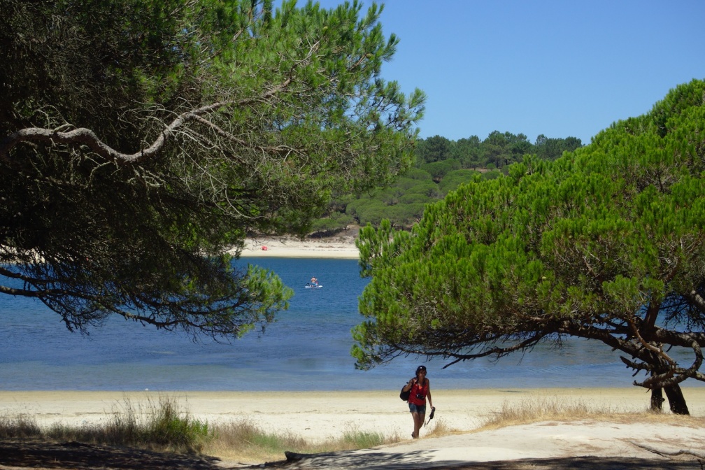 Chus en lago Albufeira