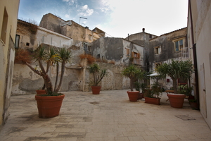 Barrio de Ortigia. Siracusa